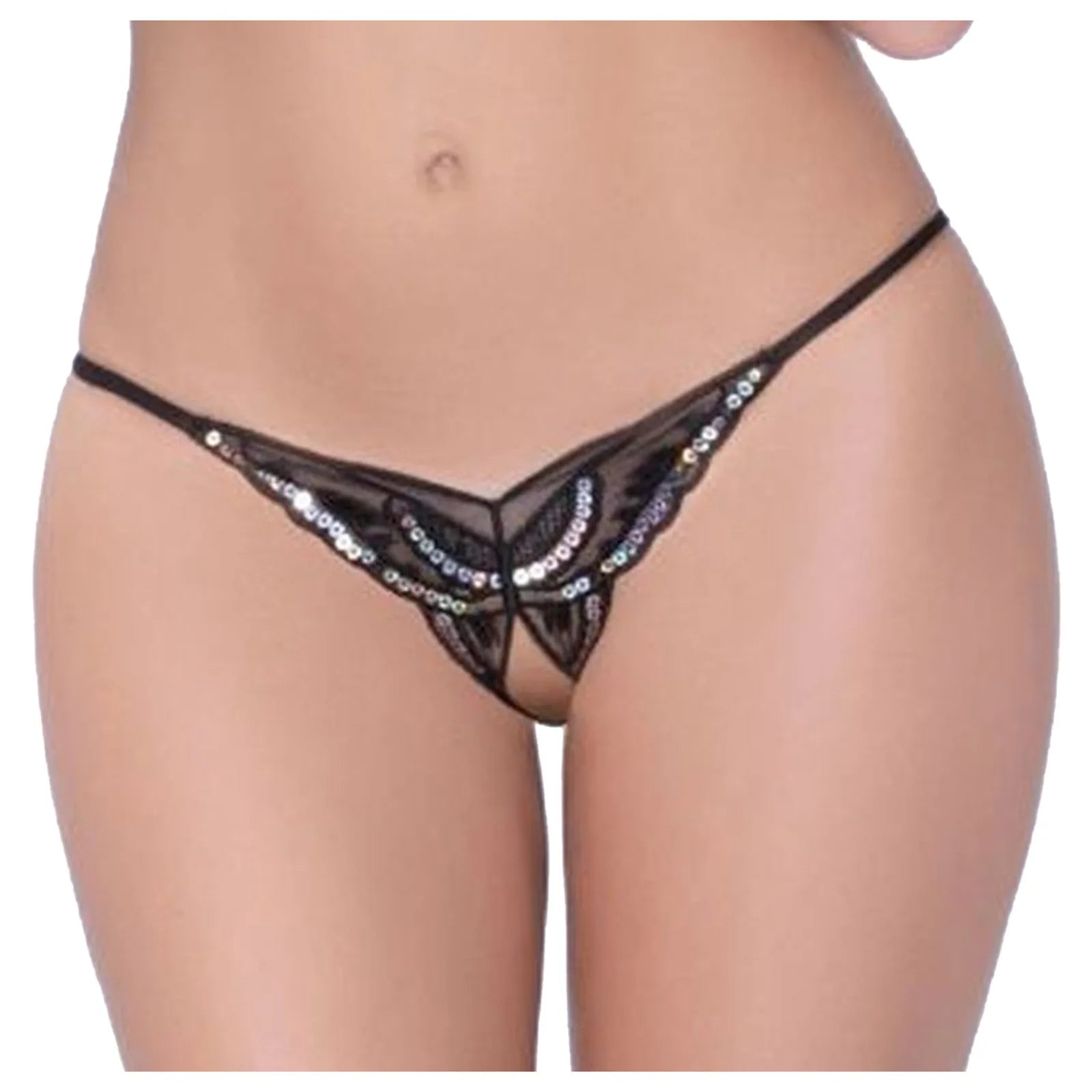 Embroidery Butterfly Thong Women Sexy Underwear G-String Low-Rise Panty Erotic Underpants Women Panties Sex Lingerie Intimates